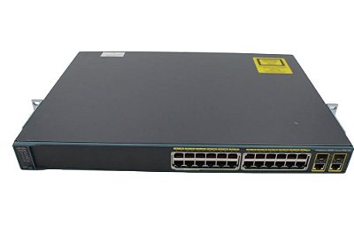 Switch Cisco 2960 WS-C2960-24PC-L: 24 x 10/100 (PoE)