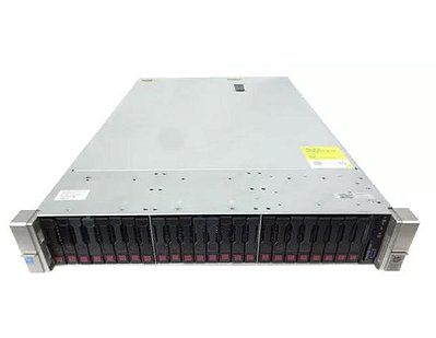 Servidor HP DL380 G9 24B: 2 Xeon 12 Core, Ram 512Gb, 600Gb, QSFP+, Trilhos