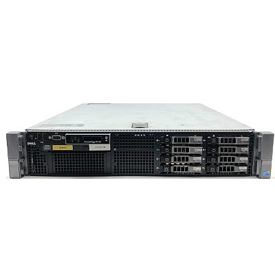 Servidor Dell R710: 2 Xeon SixCore, 64Gb, Total de 24TB, Placa 2x Sfp+ 10Gb