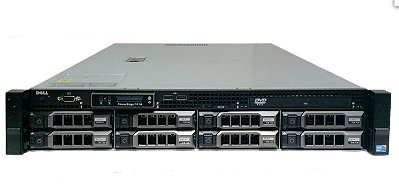 Servidor Dell R510: Xeon E5645 SixCore, 128Gb, Total de 96TB, Placa SFP+ 10Gb