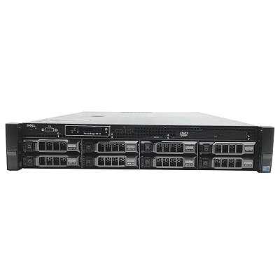 Servidor Dell R510: 2 Xeon SixCore, Ram 128GB, 2x SSD 480 Giga