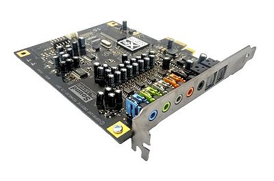 Placa Som Creative SB0880 PCI´e Sound Blaster Titanium
