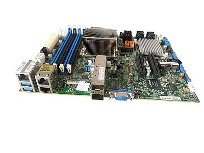 Placa Mãe Servidor Supermicro X10SDV-4C-7TP4F Xeon D-1518