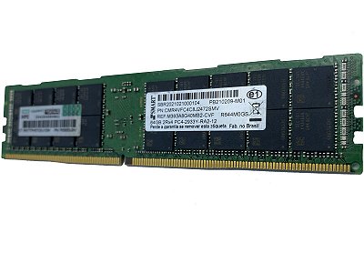 Memória HPE P06192-001: 64GB DDR4 2933 MHz ECC Registrado