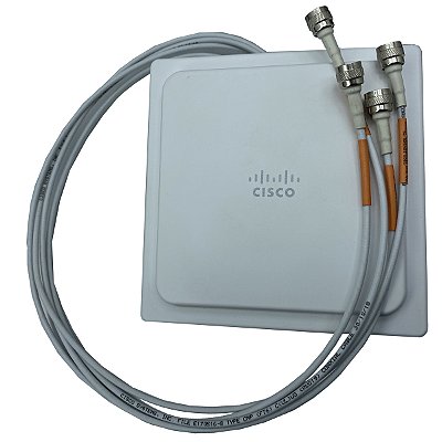 Antena Omnidirecional de banda dupla, MIMO, AIR-ANT2524V4C-R