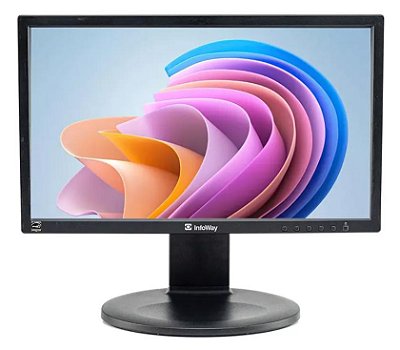 Monitor 18.5" Ajuste Altura Rotação / ITAUTEC