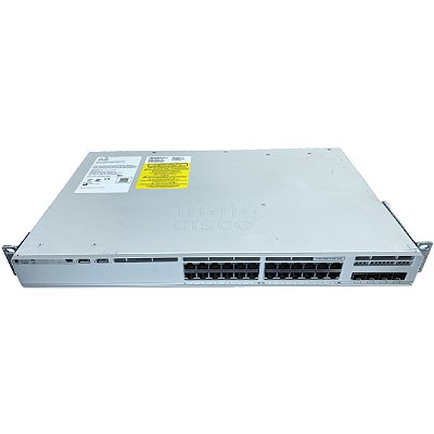 Switch Cisco C9200l-24p-4g-A 24p Gigabit Poe+ 4 Sfp L3