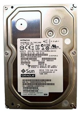 HD 3,5 3TB SAS 7,2K - Varias Marcas - Produto NOVO com GARANTIA 6 meses