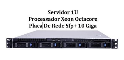 Servidor Chenbro RM13704 2x Xeon E5-2650 Octacore 32GB 2TB