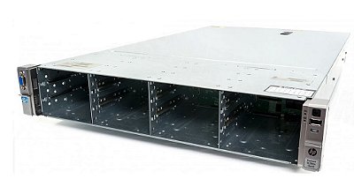 Servidor HP DL380e Gen8: 2x Xeon E5-2450L 8 core 64GB Sem HD