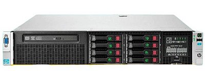Servidor Hp Proliant DL380 G8 c/ 8B: 2 Xeon Octacore, Ram 64Gb, 2x SAS 300Gb
