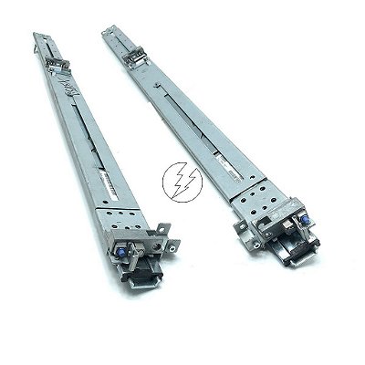 Par de Trilhos para Servidor para IBM System X3850 X5 Rail - Usado com Garantia - Otimo estado - Uso em Rack