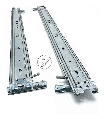 Par Trilhos Hp Proliant Dl380e Dl380p, G8, Gen 8