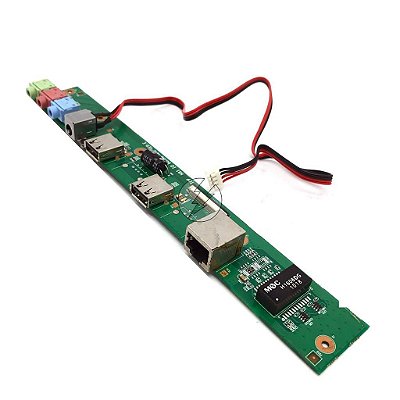 Placa Jack DC Power para All In One CCE N81 com áudio, USB
