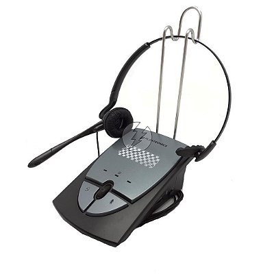 Kit Telefone base Plantronics S12 + headset
