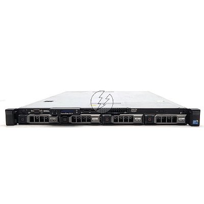 Servidor Dell PowerEdge R410: 2x Xeon 4 core, DDR3 32GB, 2x HD SAS 900GB