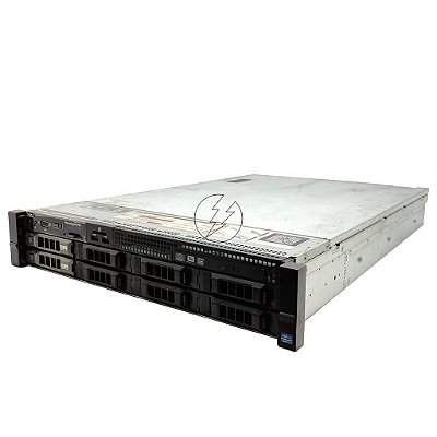 Servidor Dell PowerEdge R720: 2x Xeon 8 core, DDR3 16GB, 2x HD SAS 300GB