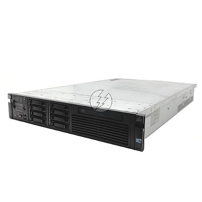 Servidor HP ProLiant DL380 G7 c/ 8B de 2,5": 2 Xeon 6 Core, Ram 32GB DDR3, 2x SAS 900GB.
