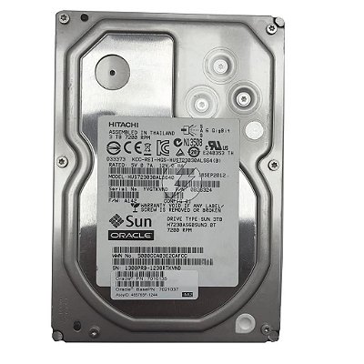 HD Hitachi 3TB 3,5" SAS 7,2K: HUS723030ALS640