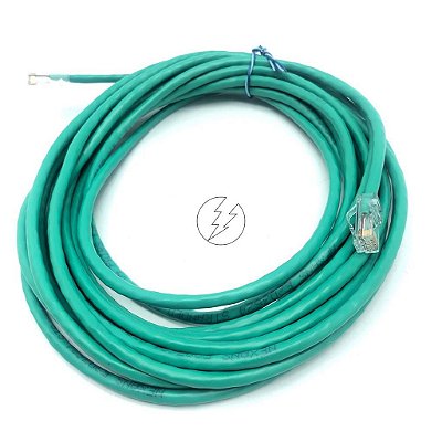 Cabo de Rede RJ45 UTPCHP20GR: CAT 5, 6.10 metros