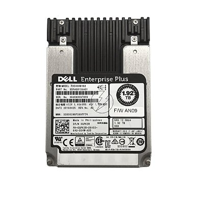 HD SSD Sas Dell 1.92 TB 12 Gbps 2.5" PX04SRB192 0GPK3R Y4TH9