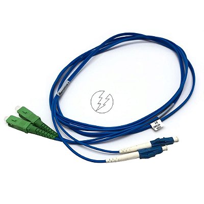 Patch Cord Cordão Óptico Rosenberger Domex SC-APC-LC-PC: 2m