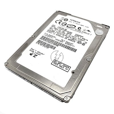 HD 80GB para Notebook 2,5" SATA 5,4K Hitachi: HTE542580K9A300 0A55261