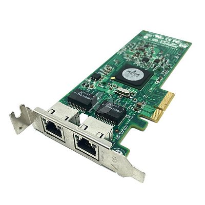Placa de Rede Broadcom HSTNS-BN36 NC382T: PCI-E, 2x RJ45 10/100/100Mbps