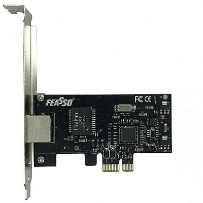 Placa De Rede Pci Express Gigabit 10/100/1000, Jpr02, Perfil Alto