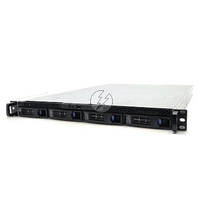 Kit Servidor Chenbro RM13704: 2x Xeon 6 core, DDR3 64GB, 2x HD SATA 1TB + 1x Placa 4x RJ45 1Gb