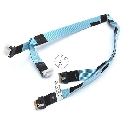 Kit Cabo R640 Dell NVME 6-9 06PPNG para R640, 10 portas