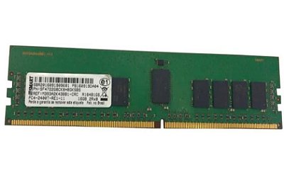 Memória RAM SMART M393A2K43BB1-CRC SF4722G8CK8H8GKSBS R164B1GS 0JJD1D: DDR4, 16GB, 2Rx8, 2400T, RDIMM