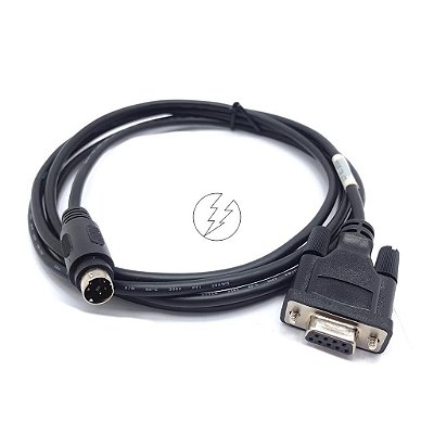 Cabo Serial Rs232 Fêmea X Ps2 Mini Din Macho, 2 Metros