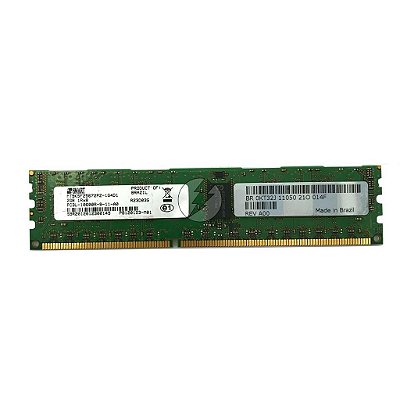 Memória RAM SMART MT9KSF25672PZ R23D03G: DDR3L, 2GB, 1Rx8, 1333R, RDIMM