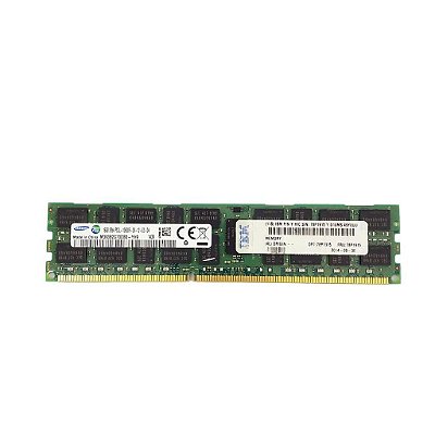 Memória RAM Samsung M393B2G70DB0-YH9 78P1915: DDR3L, 16GB, 2Rx4, 1333R, RDIMM