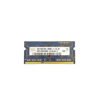 Memória Notebook 1GB DDR3 1066S SK Hynix HMT112S6TFR8C-G7: SODIMM