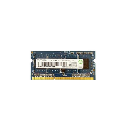 Memória Ram Notebook 1GB DDR3 Ramaxel RMT3010EF48E7W-1333: 1333Mhz