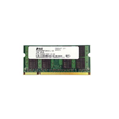 Memória SMART SG564288FG8NZIL-Z2: DDR2, 1GB, 667, SODIMM