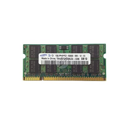 Memória RAM Samsung M470T2953EZ3-CE6: DDR2, 1GB, 667, SODIMM