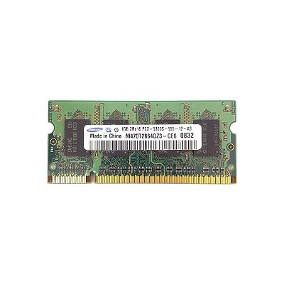 Memória Samsung M470T2864QZ3-CE6: DDR2, 1GB, 667S, SODIMM