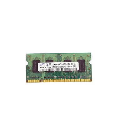 Memória Samsung M470T2864EH3-CE6: DDR2, 1GB, 667, SODIMM