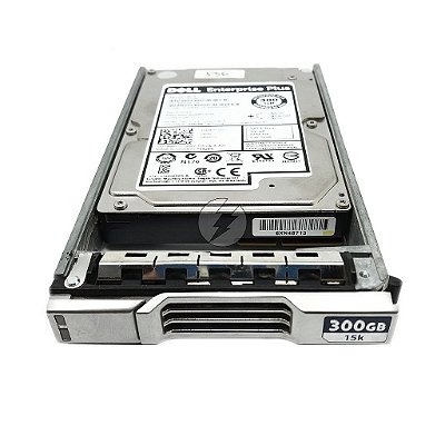Kit HD Dell Entp ST9300653SS: 300GB, SAS 2,5" 15K, com Gaveta