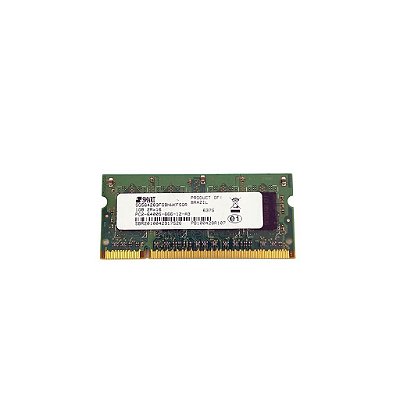 Memória Ram Smart Sg564283fg8nwkfsqr: Ddr2 1GB, 800, Sodimm