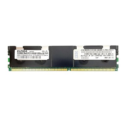 Memória Ram Elpida EBE51FD8AGFD-6E-E: DDR2, 512MB, 1Rx8 333