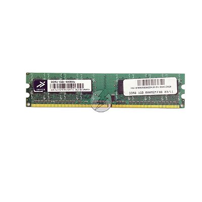 Memória RAM Invix A091520007: DDR2, 1GB, 800, UDIMM