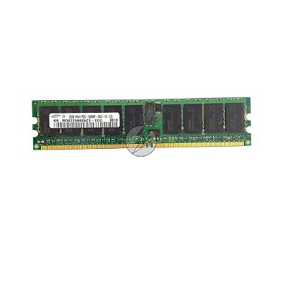Memória Ram Samsung 2GB DDR2 333r, Rdimm: M393t5660az3-ccc