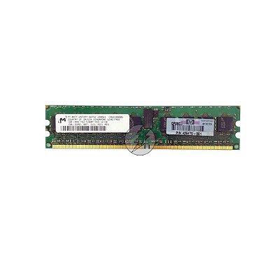 Memória RAM Micron MT18HTF12872PY-667D2 667F1 405475-051: DDR2, 1GB, 1Rx4, 667P, RDIMM