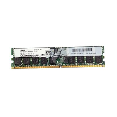 Memória RAM SMART SG572564DLL535P2SE 0NR332 405476-251: DDR2, 2GB, 2Rx4, 667R, RDIMM