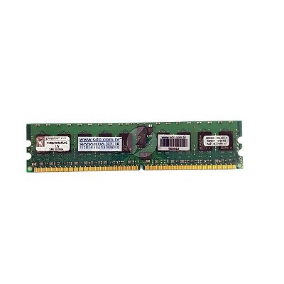 Memória RAM Kingston KVR667D2S4P5/2G: DDR2, 2GB, 1Rx4, 667P, RDIMM