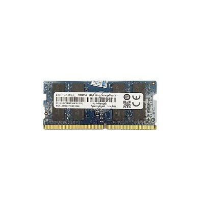Memória Ram Ramaxel: DDR4 16GB, 2Rx8, 2666V, SODIMM